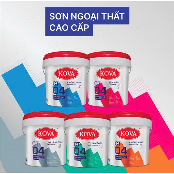 Sơn ngoại thất Kova